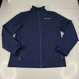 Eddie Bauer Dark Blue Outerwear Full Zip Jacket Size Medium